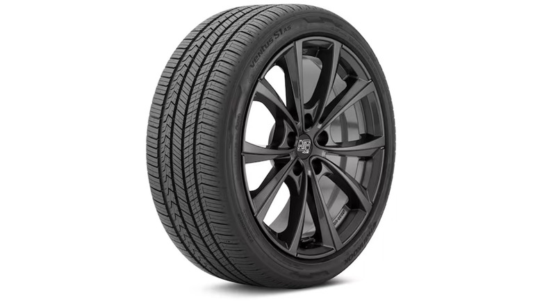 A Hankook Ventus S1 AS tire