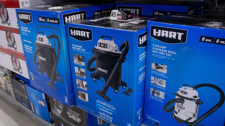 Hart tools in boxes