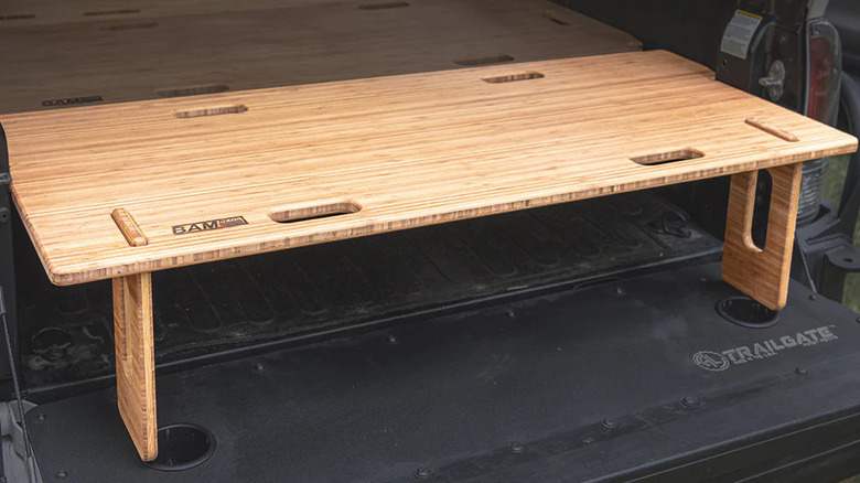 BamBeds installed in a truck