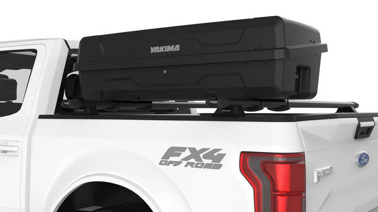 Yakima DeepSpace 10 mounted in a truck