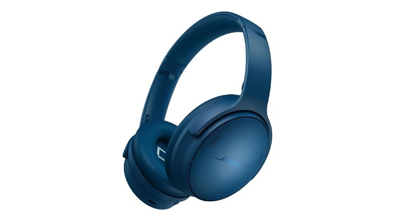 Bose headphones in blue color