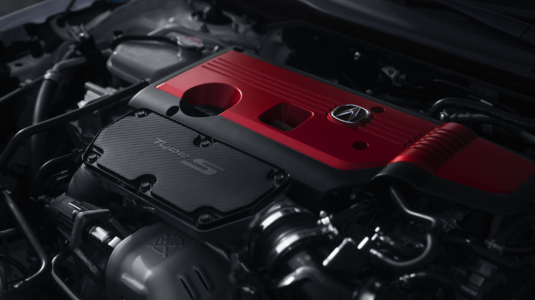 Honda K20C engine in an Acura Integra Type S