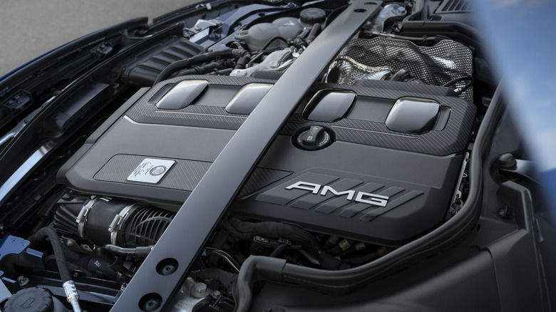 M139 engine from the Mercedes-AMG C63 S E Performance