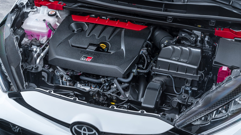 Toyota G16E-GTS engine in the GR Yaris