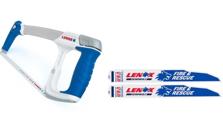 Lenox saw and two blades