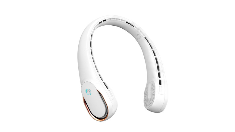Neck Fan on white background