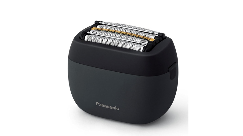 Panasonic razor on white background