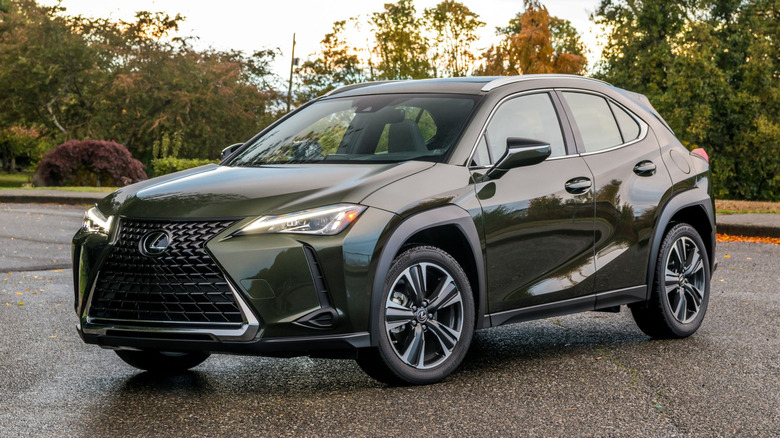 2020 Lexus UX on a fall day