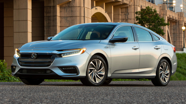 2022 Honda Insight in the city