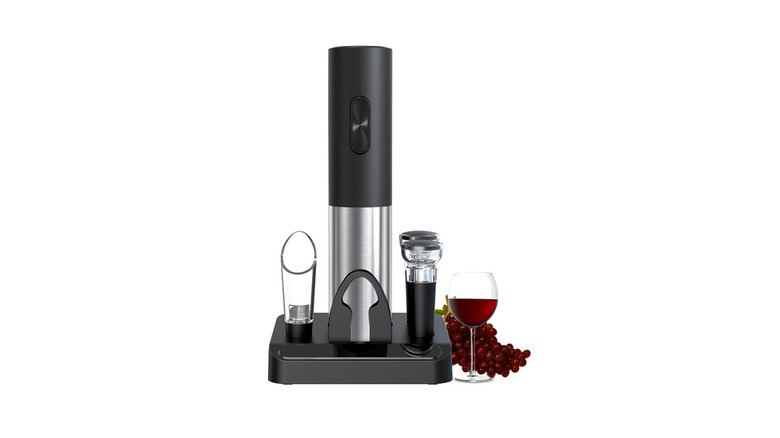 The Cokunst 4-in-1 Electric Wine Opener Set