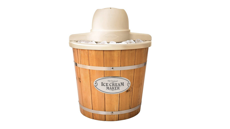 A Nostalgia Electric Ice Cream Maker.