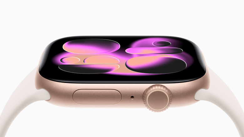 Apple Watch on white background