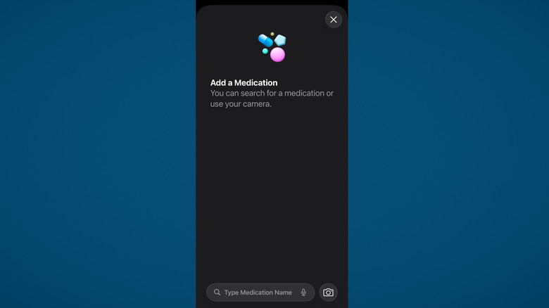 Adding a new medication in Health app