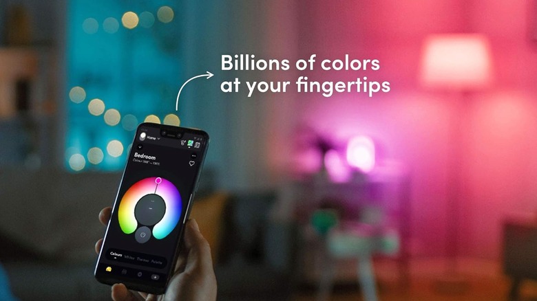 LIFX app screen