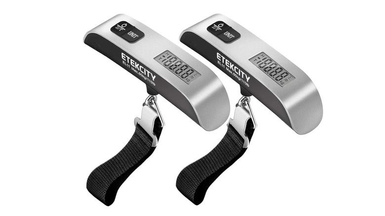 etekcity Luggage Scales White Background