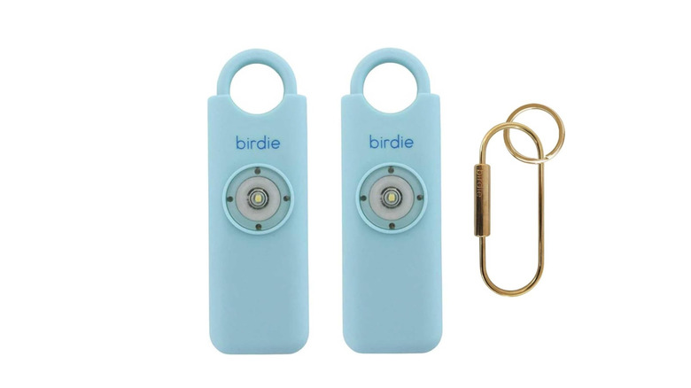 she's birdie on white background