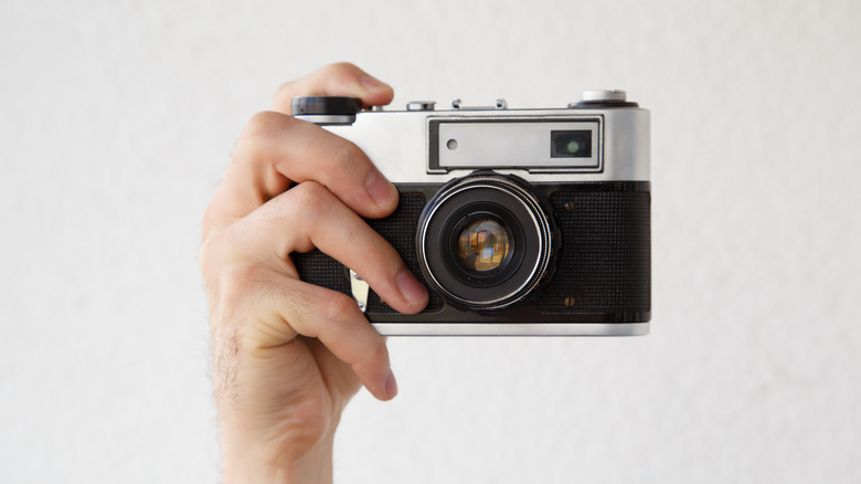 Older model film camera