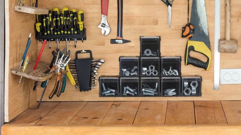 Storehouse Stackable Tilt-Out Bins