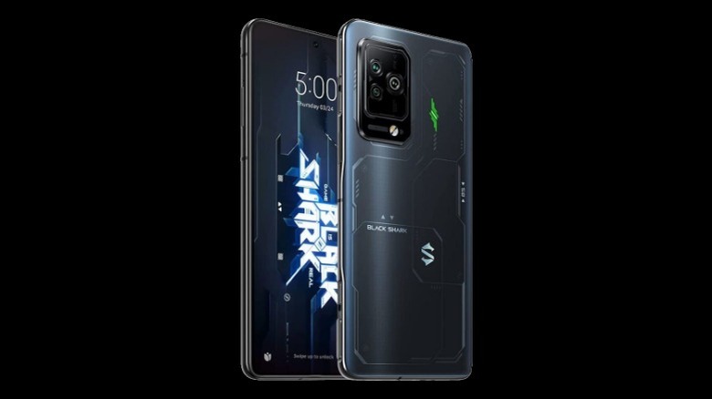 Black Shark 5 Pro smartphone Stellar Black