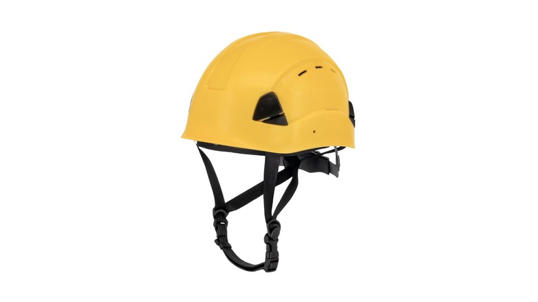 DeWalt safety helmet on white background