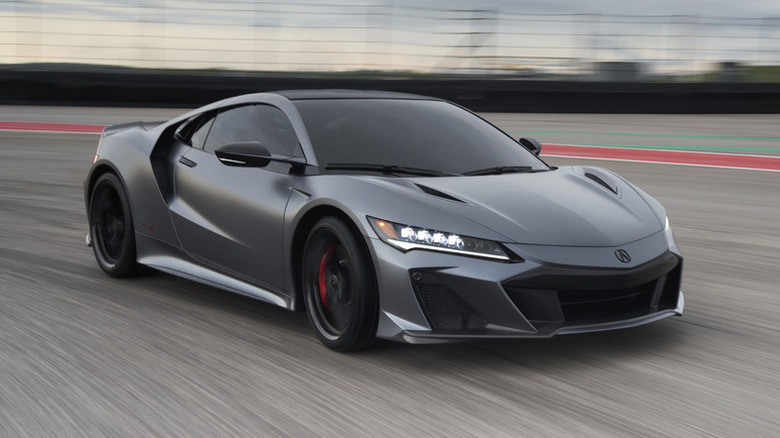 Acura NSX Type S on track