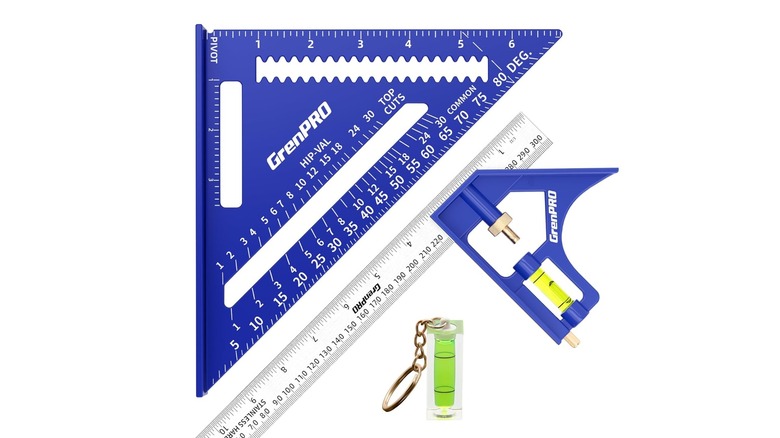 GreenPro Combination Square and Speed Square Set