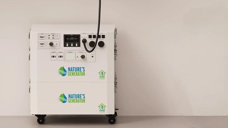 Nature's generator solar powered powerhouse
