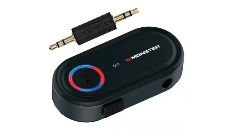 Monster Bluetooth Audio Receiver on display