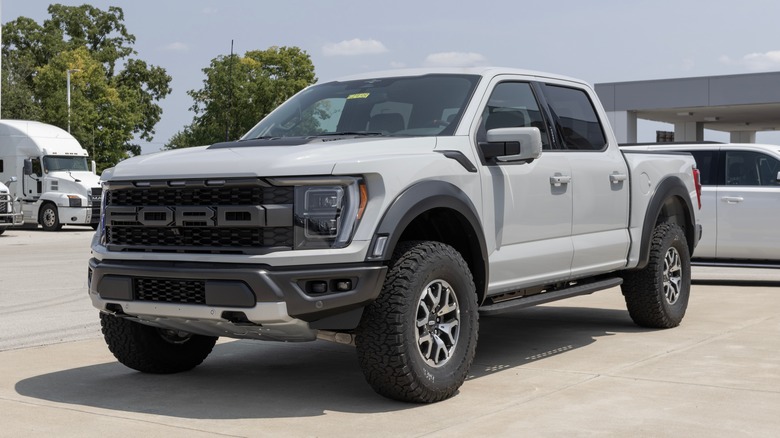 Ford F-150 at a dealership
