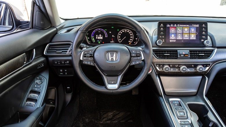 Interior of Honda Accord