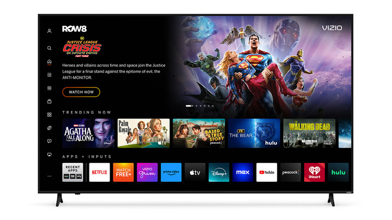 A close up of the Vizio Quantum 4K Smart TV