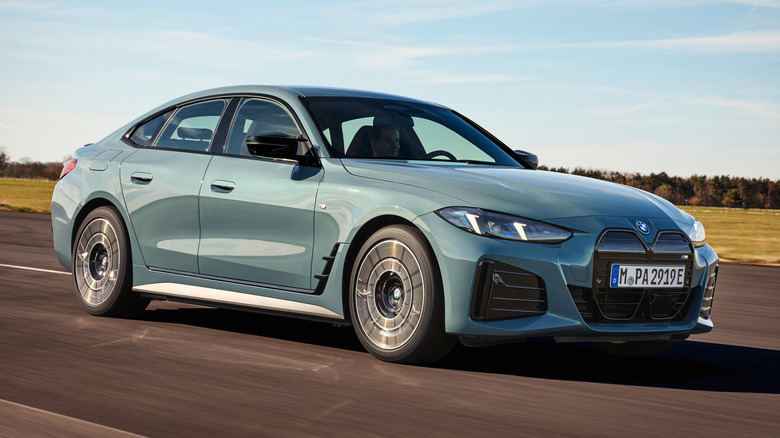 BMW i4 in Cape York Green Metallic
