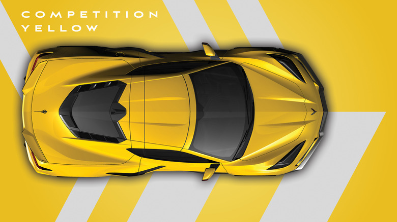 Chevrolet Corvette E-Ray in Competition Yellow