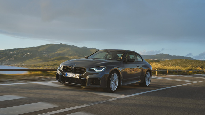 A side on shot of the 2026 BMW M2