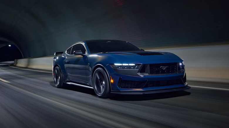 A shot of the 2026 Ford Mustang Dark Horse