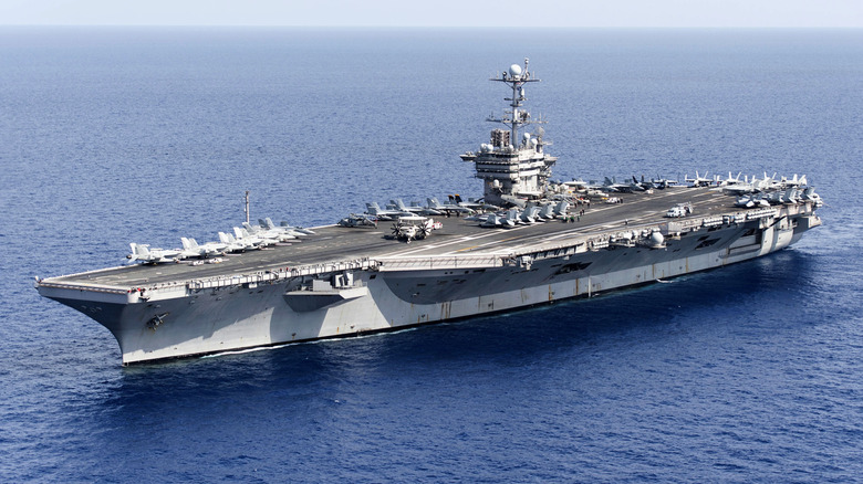 USS Harry S Truman at sea