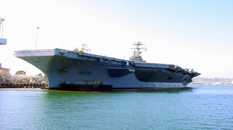 USS John C Stennis docked