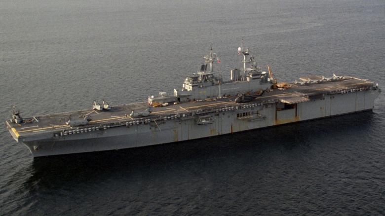 USS Wasp at sea