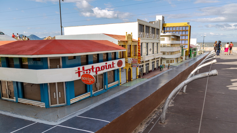 Exterior view of a Hotpoint branded store.