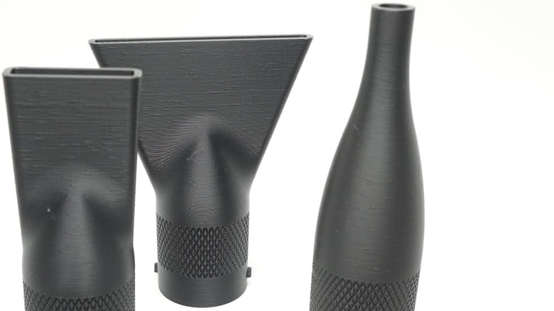 The three blower tip nozzle pack standing next to each other
