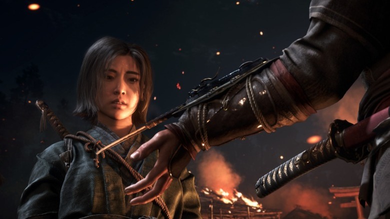 Screenshot from "Assassin's Creed Shadows" showing protagonist Naoe