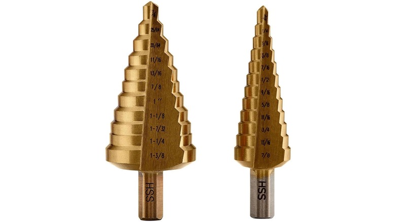 Warrior No. 4 and No. 5 Titanium Step Bits