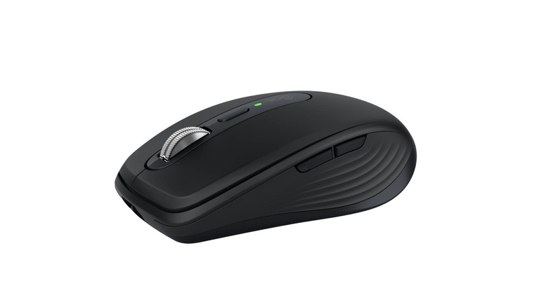 The Logitech MX Anywhere 3S on a white background