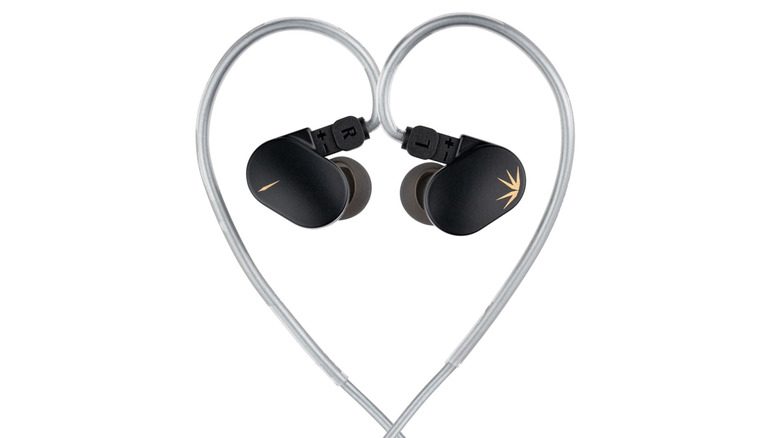 The moondrop IEMs on a white background
