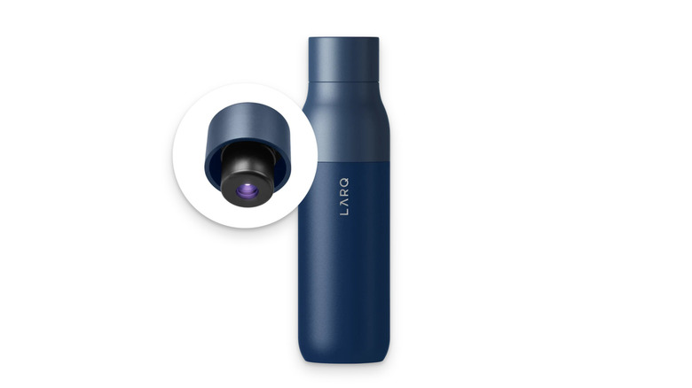LARQ bottle on white background
