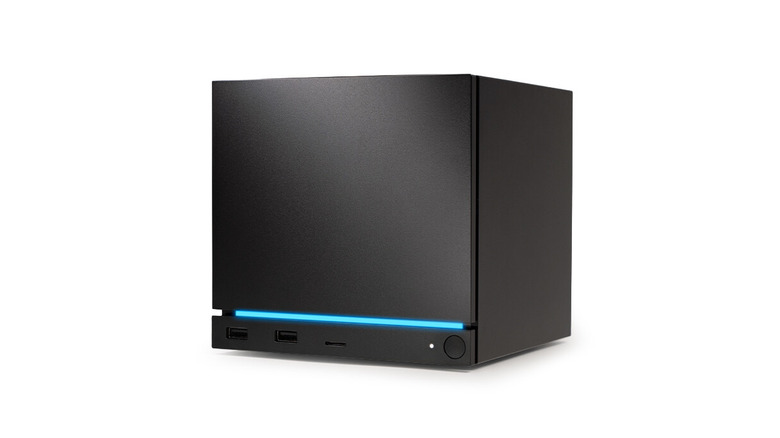 The steam machine on a white background