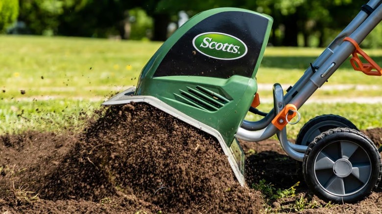 Scotts 16-Inch Electric Tiller/Cultivator