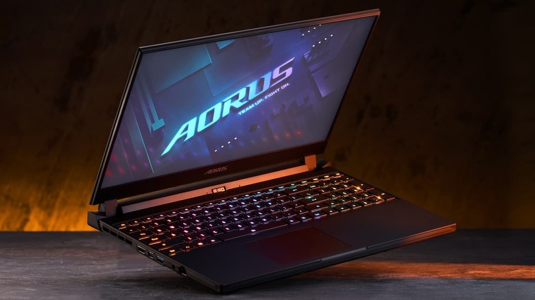 GIGABYTE AORUS 15P render image