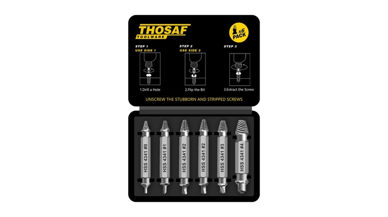 Thosaf Screw Extractor Set