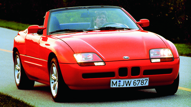 BMW Z1 on the road